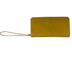 Yellow wallet women large size